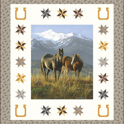 Smoky Valley Panel Quilt Boxed Kit