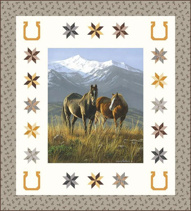 Smoky Valley Panel Quilt Boxed Kit