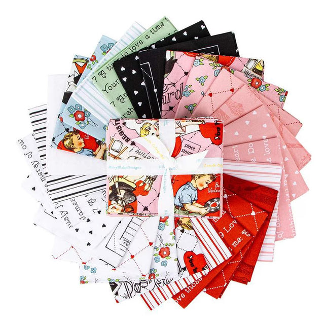 25 Fat Quarters - Assorted Take Heart Fat Quarter Bundle