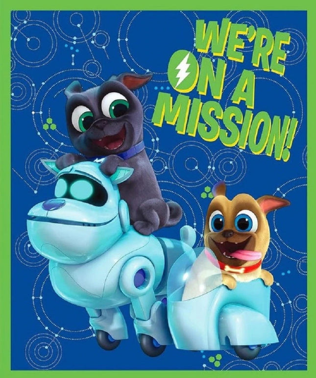 Puppy Dog Pals Panel Fabric