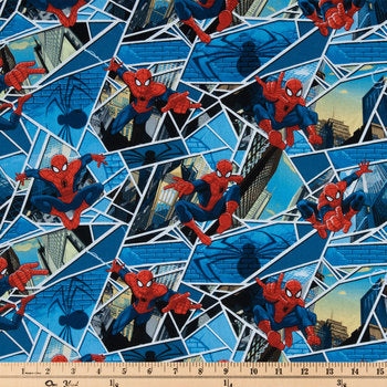 Curtain Valance - Spider-Man Cotton Calico