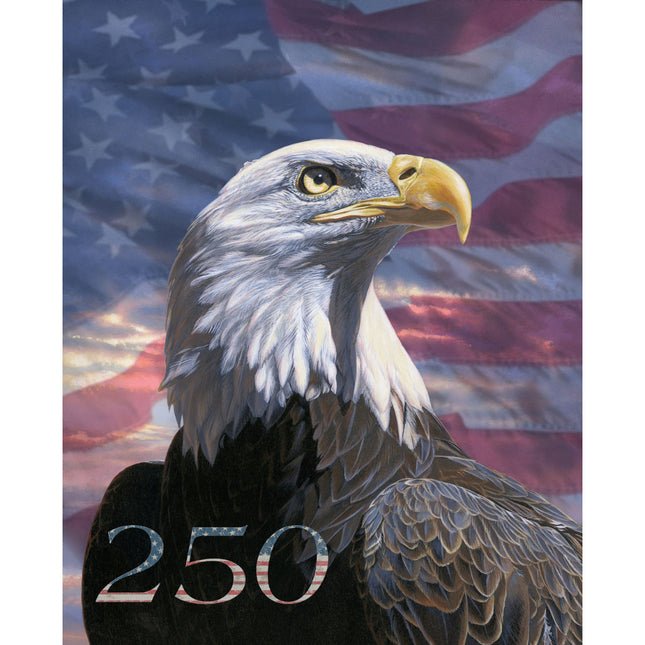 America 250 Years USA 250 Eagle 2 Panel - 35-1/2" x 44"