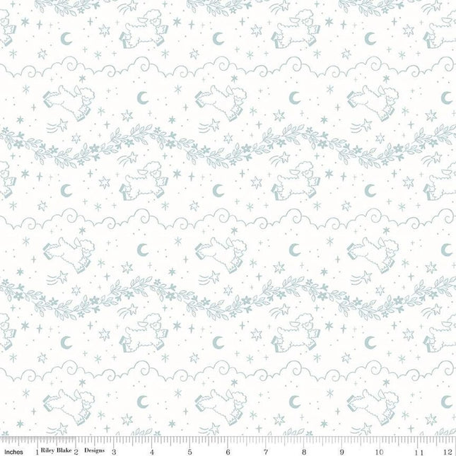 Pillowcase - Twinkle Little Star Counting Sheep Cloud Cotton