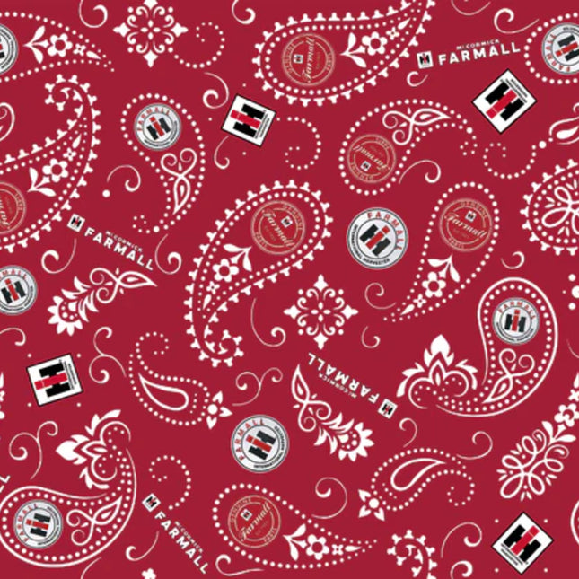Farmall Paisley Cotton Fabric