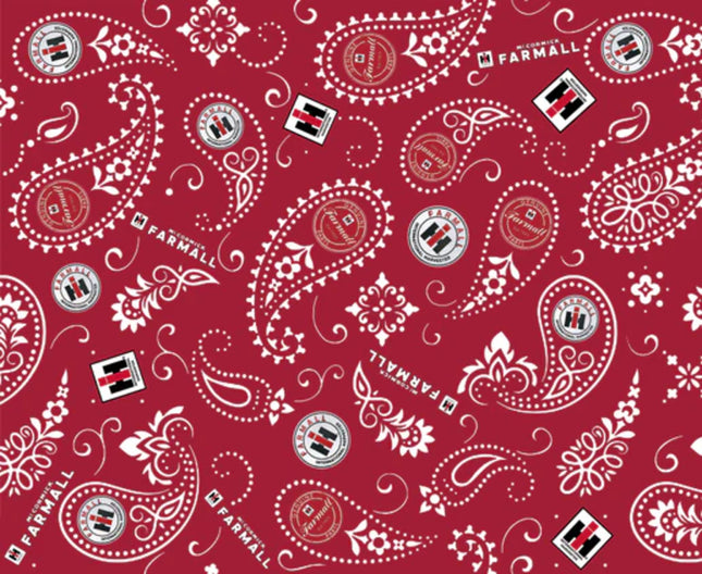 Farmall Paisley Cotton Fabric