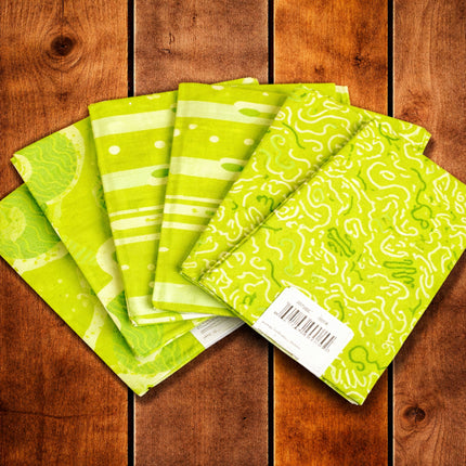 6 Fat Quarters - Citrus Splash Fat Quarter Bundle
