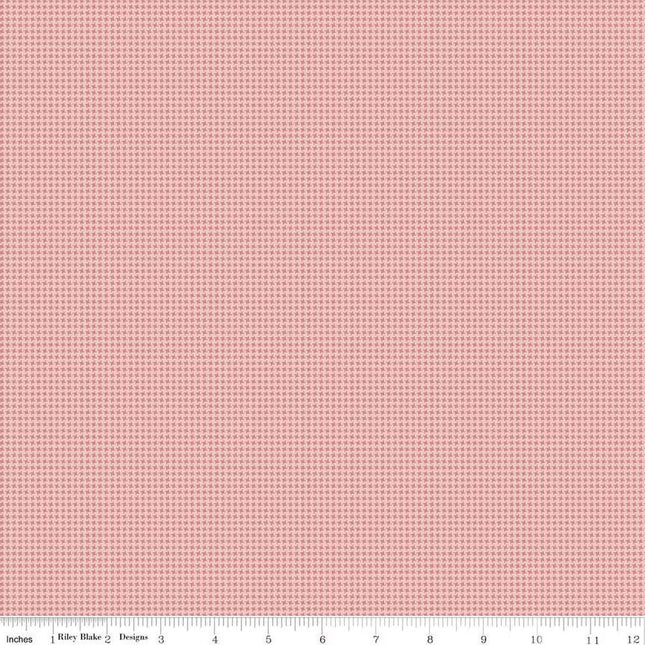 Anne of Green Gables Gingham Pink Cotton Fabric