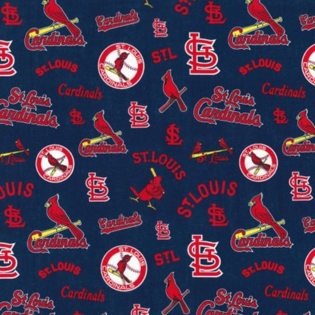 Minnesota Cardinals MLB National League Central Cotton Fabric