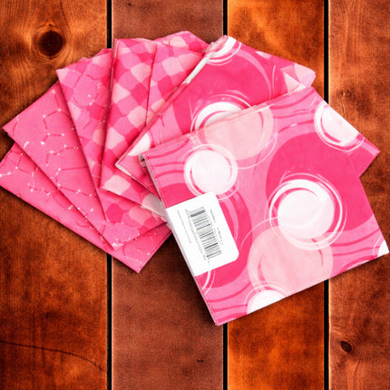 6 Fat Quarters - Bubblegum Burst Fat Quarter Bundle