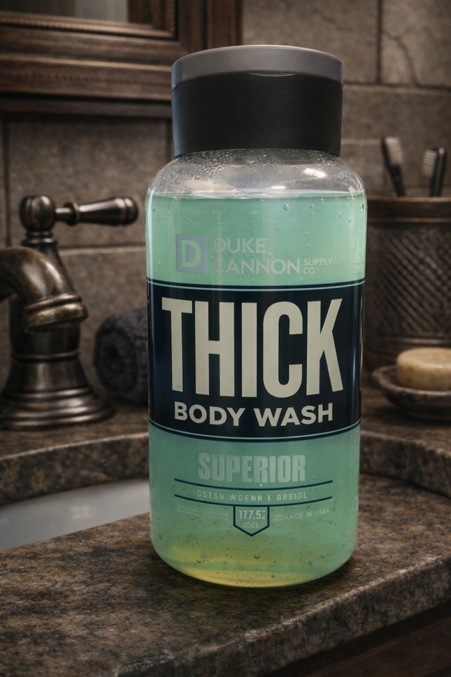 Duke Cannon Superior THICK High Viscosity Body Wash