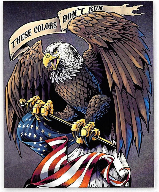 These Colors Don't Run Cotton Fabric Panel (36" x 45")