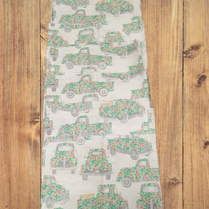 Flower Farm Truck 6 Piece Fat Quarter Fabric Precut