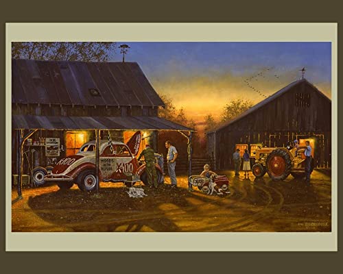Farm Saturday Night Special Panel Cotton Fabric
