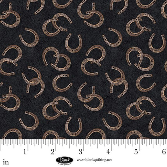 Single Layer Cotton Blanket - Spurs & Spirit Horseshoes Cotton