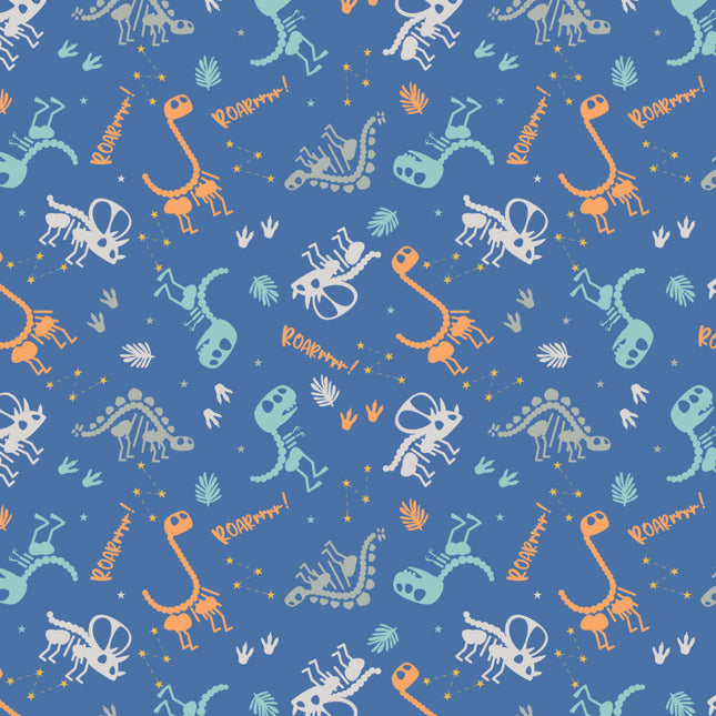 Dino Dreams Flannel Fabric
