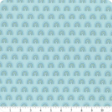 Two by Two Sky Chasing Rainbows Cotton Fabric