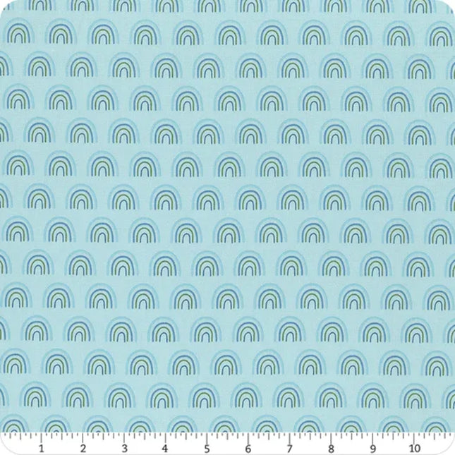 Two by Two Sky Chasing Rainbows Cotton Fabric