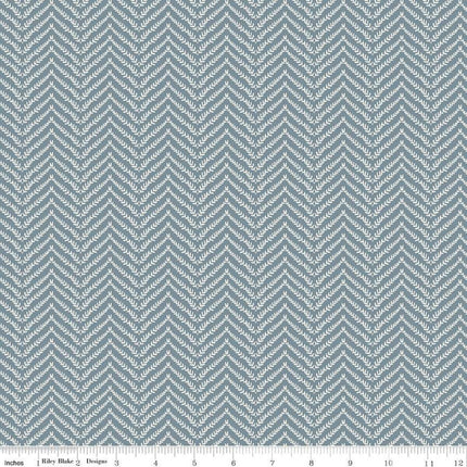 Let's Wander Prairie Grass Sky Cotton Fabric