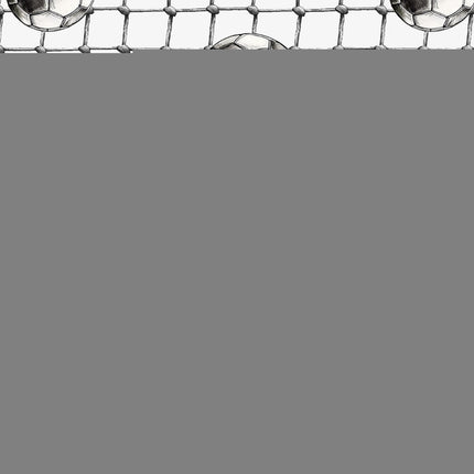 Goalbound Soccer Balls and Nets Cotton Fabric