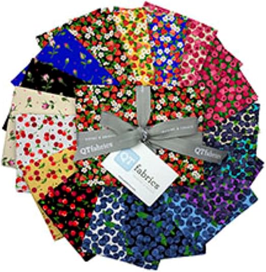 QT Minis Fat Quarter Bundle 18 Pcs by QT Fabrics