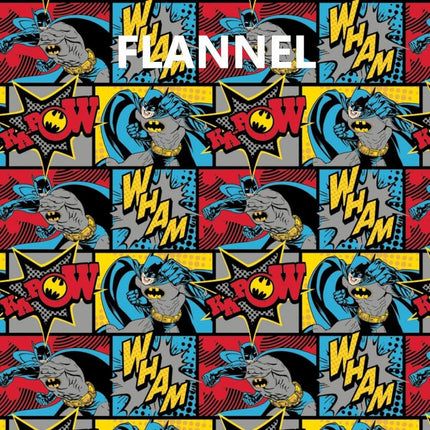 Assorted Batman Flat Fold Assortment 6, 12, 18, or 24 Yards Bundle Cotton Fabric