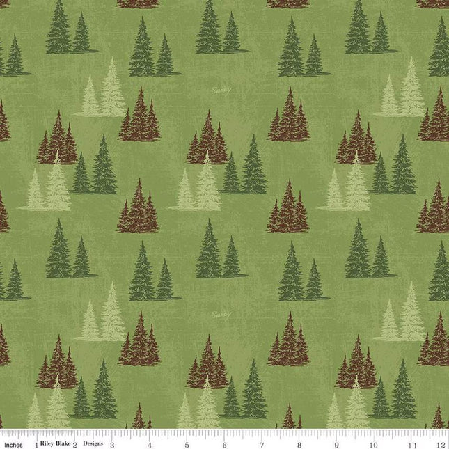 Pillowcase - Friends of Smokey Bear Trees Grass Cotton