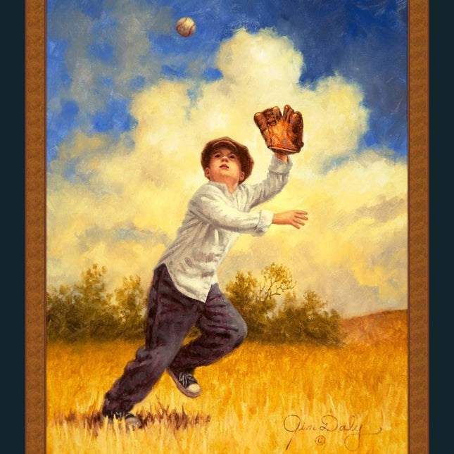 Can't Miss Baseball Cotton Panel