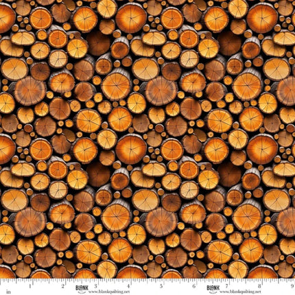 Homestead Heritage Wood Cotton Fabric