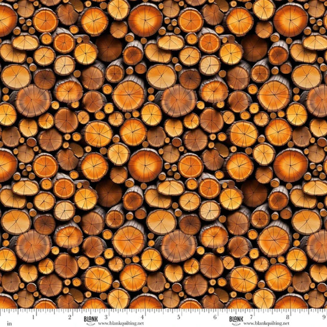 Homestead Heritage Wood Cotton Fabric