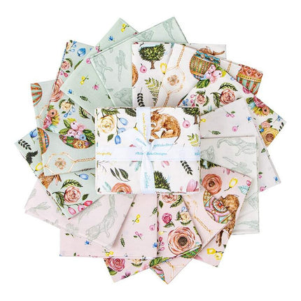 15 Fat Quarters - Assorted Sweet Spring Floral Fat Quarter Bundle