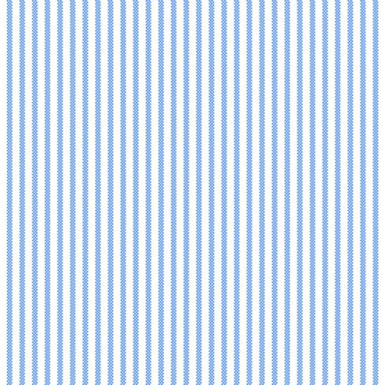 Stripe Blue Flannel Fabric