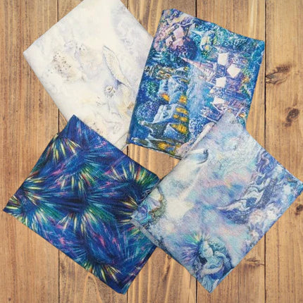 4 Half Yards  -Assorted Polar Journey Half Yard Bundle