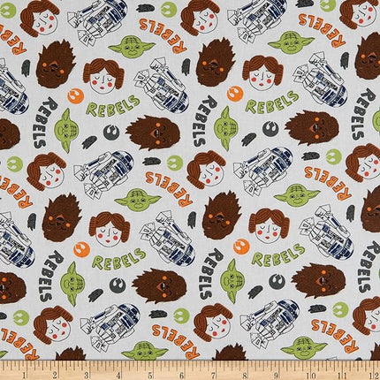 Star Wars Become a Rebel Cotton Fabric