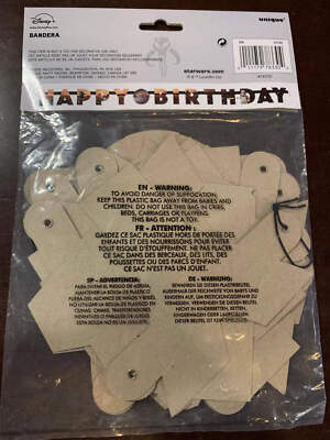 Star Wars Happy Birthday Banner 6 feet Length Bundle of 10