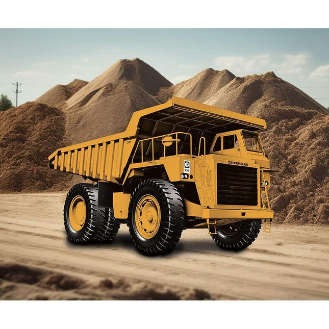 Caterpillar® 100 Years Truck Panel Cotton Fabric