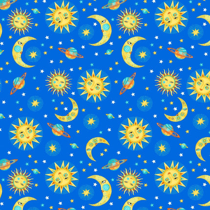 Celestial Comfy Flannel Fabric