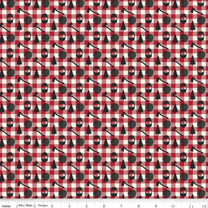 Handmade Placemat Or Table Runner Woodsman Lumberjack Plaid Red