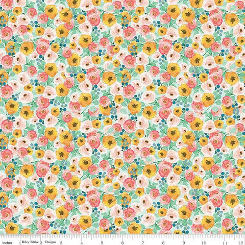 Handmade Placemat Or Table Runner Spring Garden Sky