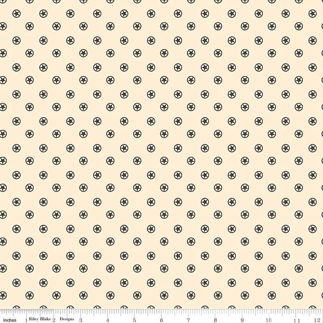 Handmade Placemat Or Table Runner Cowboys Circle Stars Cream