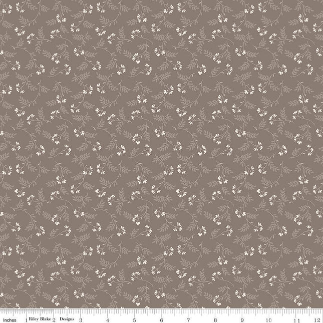 Piece & Plenty Vine Pebble Cotton Fabric