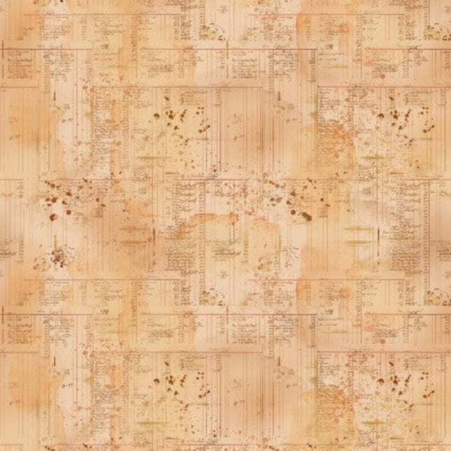 Farm Life Ledger Light Rust Fabric