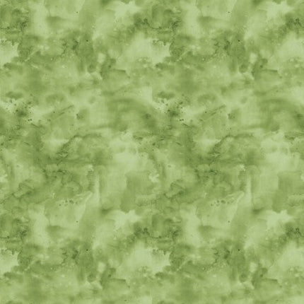 Farm Life Watercolor Olive Fabric