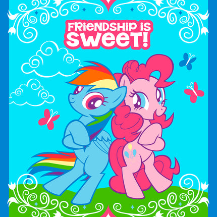45" My Little Pony Friendship Is Sweet Cotton Panel