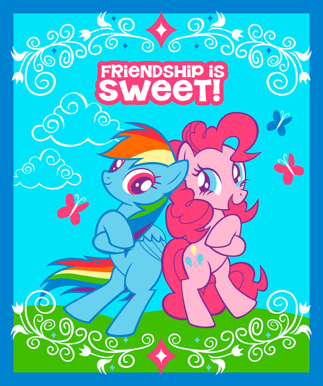 45" My Little Pony Friendship Is Sweet Cotton Panel