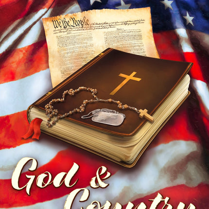 God and Country Panel (35.5" x 45") Panel Fabric