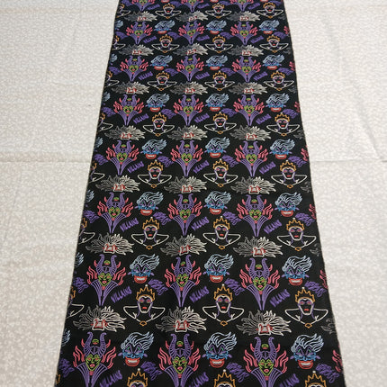 Handmade  72" x 14" Table Runner Disney Villains