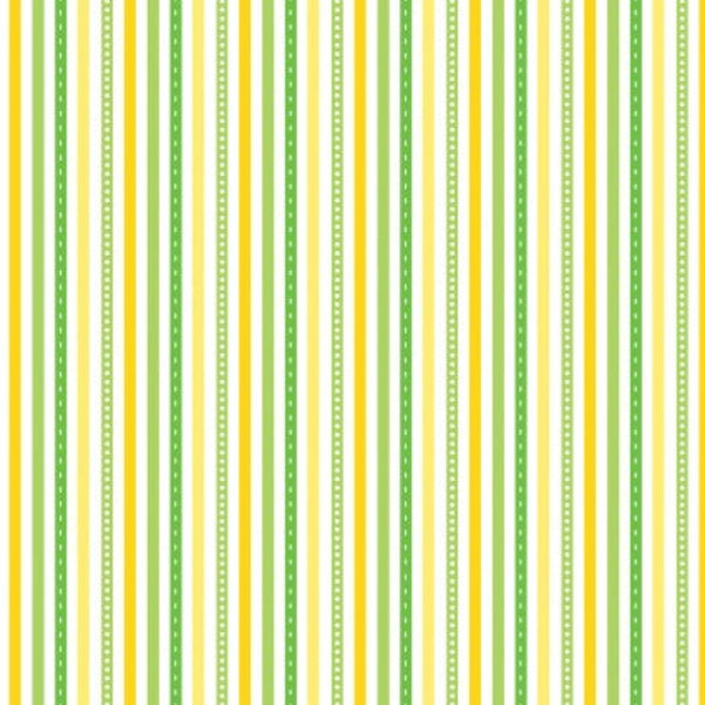 Noah's Journey Rainbow Stripe Cotton Fabric