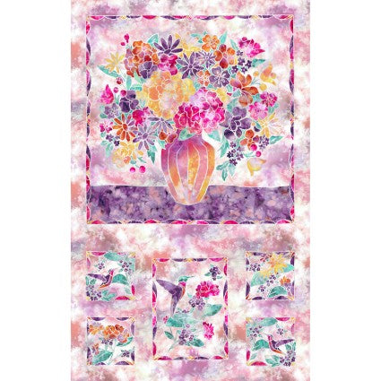 Fire & Ice Panel (27") Cotton Fabric