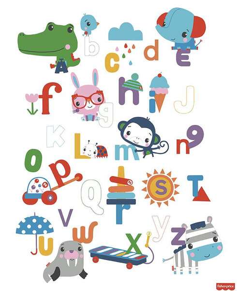 Let's Play Panel Cotton Fabric Panel