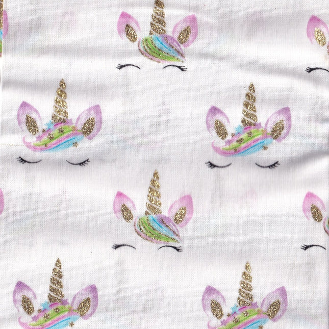 Unicorn Glitter Horn - 1 Yard Precut